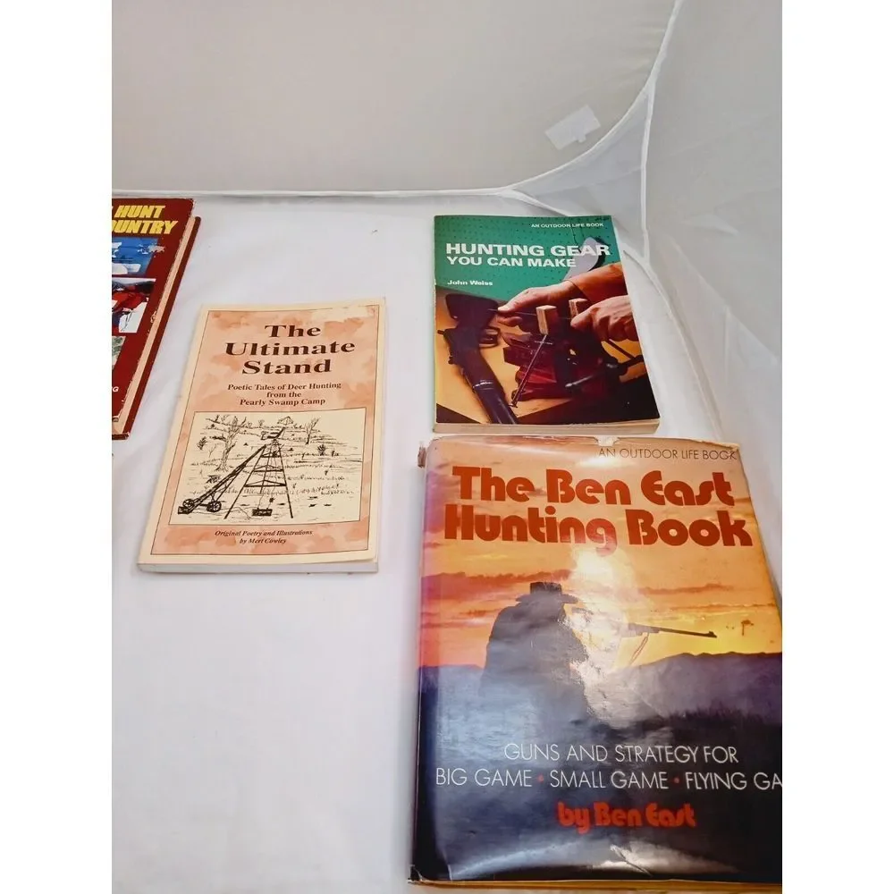 Deer Hunting Lot of 5 - Fish and‎ Hunt the Backcountry 1978 First Edition & More